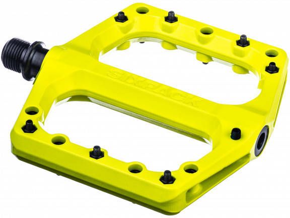 Sixpack Racing Menace 3.0 Platformpedalen geel