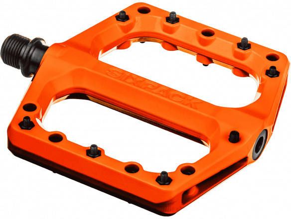 Sixpack Racing Menace 3.0 Platformpedalen oranje