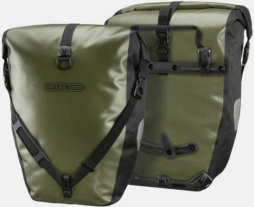 ORTL Ortlieb Back Roller Basic QL1 Fietstassen Set Donkerkaki