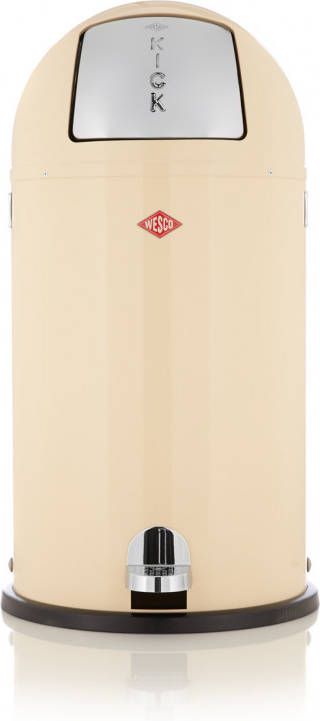 Wesco Kickboy Prullenbak 40 Liter Amandel