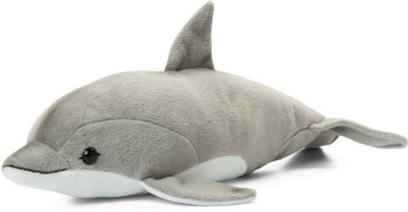WWF Pluchen Knuffel Dolfijn 39 Cm Grijs
