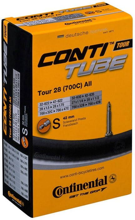 Continental Tour 28 All S42 binnenband, Fietsband, Fietsonderdelen