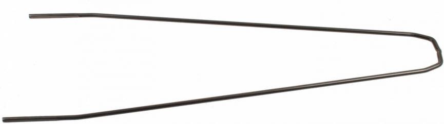 Batavus Spatbordstang Rvs Gebogen 28 Inch(30 Mm)Zilver