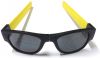 Clix Opvouwbare Zonnebril Zwart/Geel online kopen