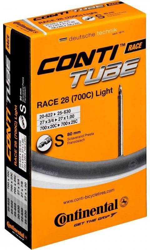 CONTINENTAL racefiets binnenband Race 28 Light SV 42, Fietsonderdelen