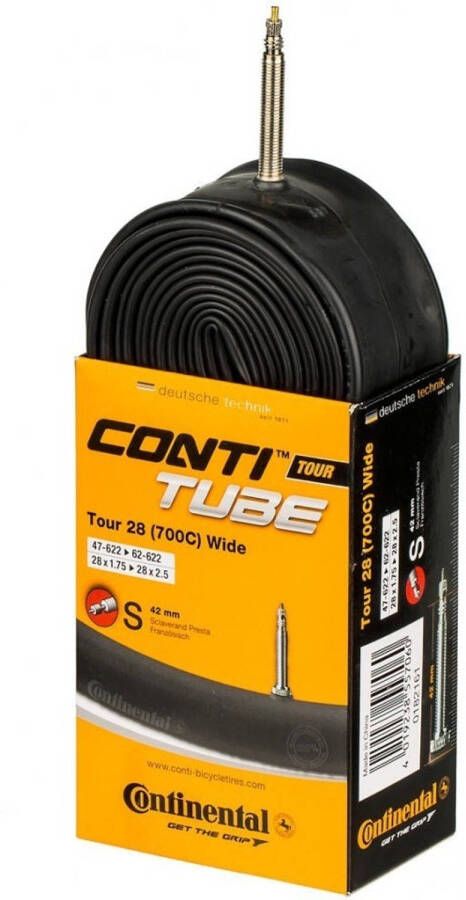 Continental Binnenband Tour Wide 28 Inch(47/62 622)Fv 42 Mm
