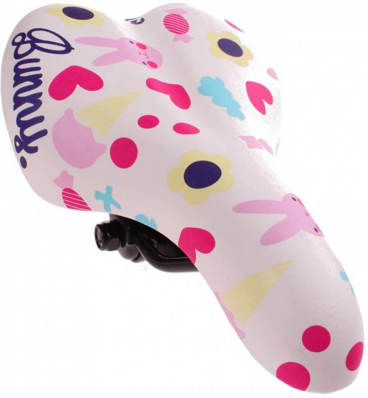 Cycle Tech Zadel Bunny Wit 22 X 14 Cm