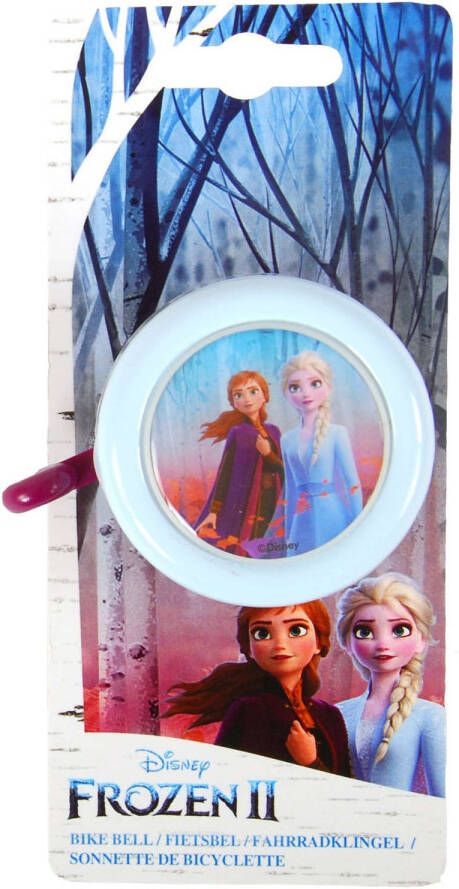 Disney Frozen 2 fietsbel meisjes licht blauw paars