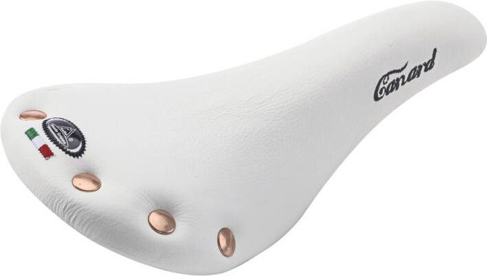 Dobeno Zadel Montegrappa &apos, Canard&apos, Fixie/mtb Leer Wit