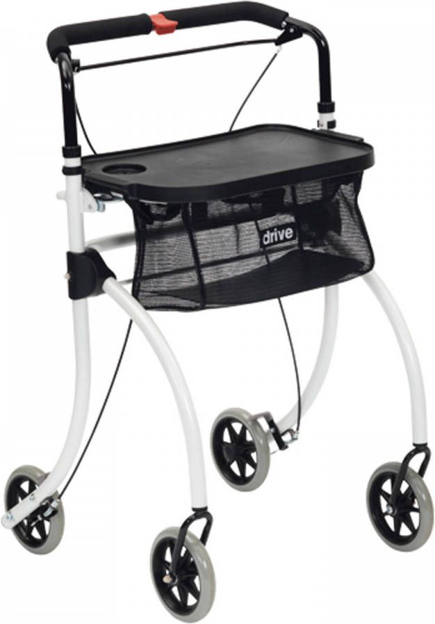 Drive rollator roomba afneembaar dienblad zachte handgrepen