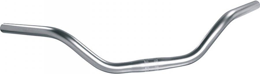 Ergotec Stuur Cruiser ø25.4mm X 590mm 76mm Rise Chroom