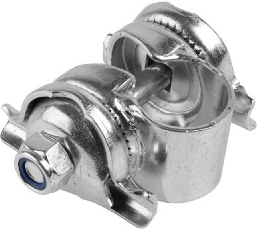 Ergotec Zadelstrop Voor Ronde Rails 22, 2 Mm Staal Zilver