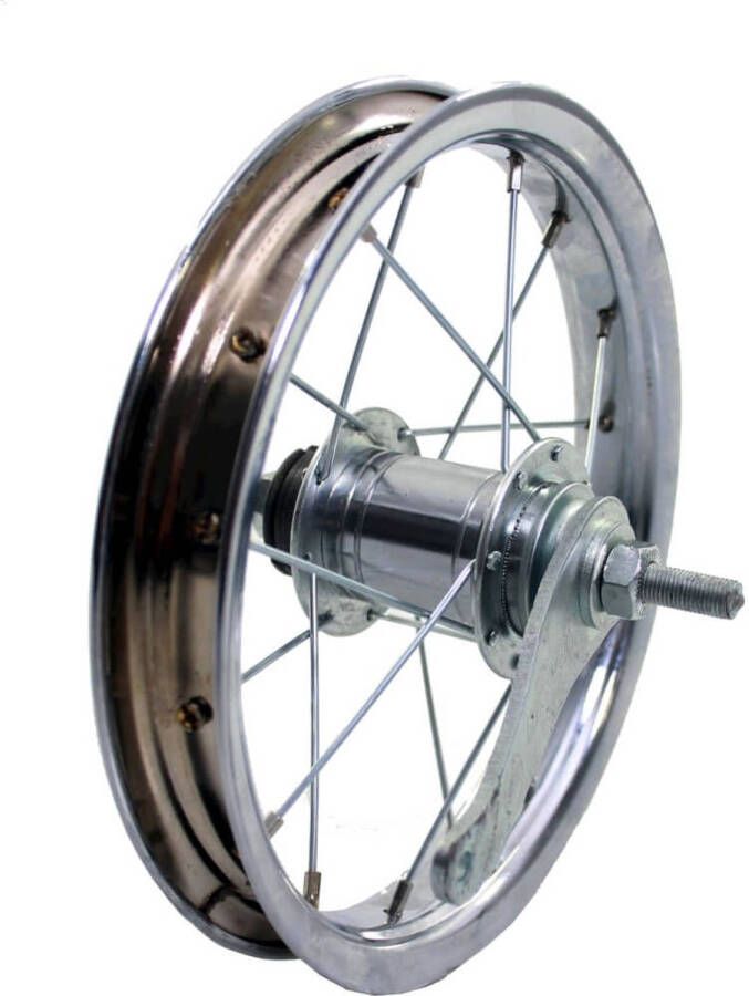 Fietsaccessoires Hzb Achterwiel Staal 12 Inch Etrto 203 Remnaaf Vaste As