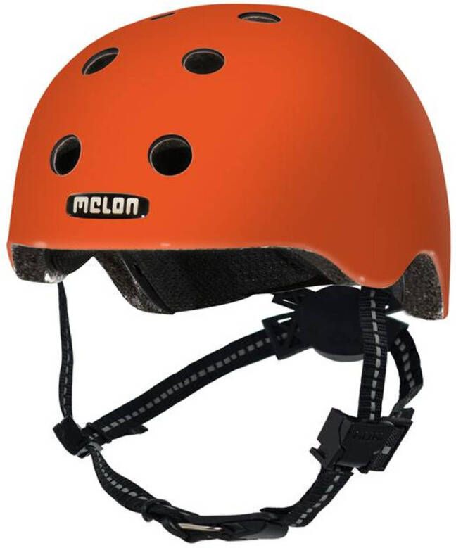 Fietsaccessoires Melon Fietshelm Rainbow Or Junior Polycarbonaat Mt 44 50 Cm