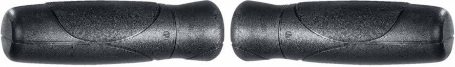 Herrmans Handvatten Cut 93b 120 Mm Tpe Zwart Per Set