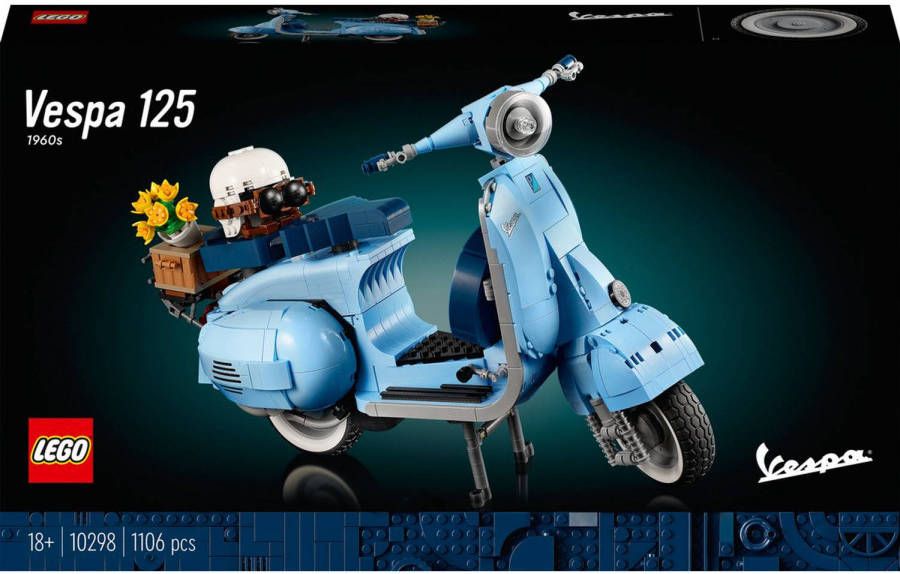 Lego Creator Expert Vespa 125 Scooter Model Building Set for Adults(10298 )