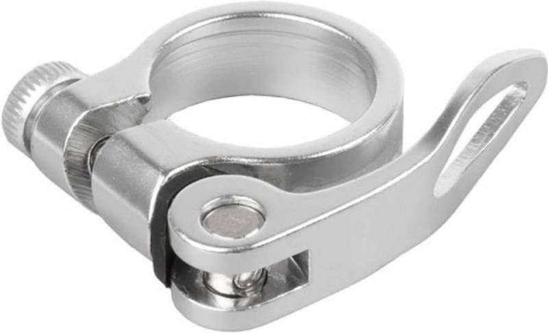 Mirage Zadelpenklem Met Snelspanner 31, 8 Mm Aluminium Zilver