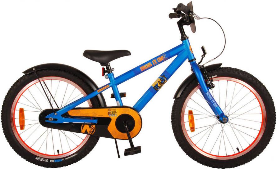 NERF Jongensfiets Or Nothin&apos, ! 20 Inch 26, 7 Cm Jongens Terugtraprem Blauw/oranje