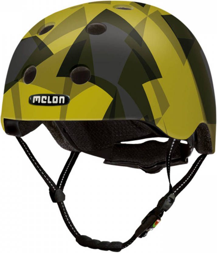 Partychimp Fietshelm Urban Active Groen/zwart Mt 46 52 Cm