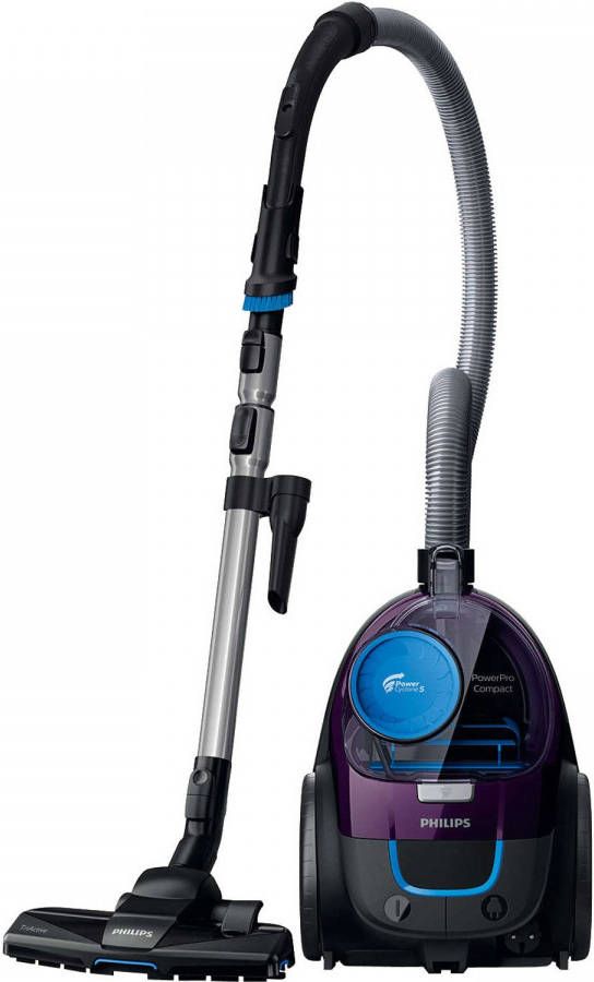 Philips Zakloze Stofzuiger Powerpro Compact Fc9333/09 Paars/zwart