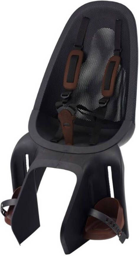 Qibbel Fietszitje Air Achter Junior Mesh Bruin/zwart