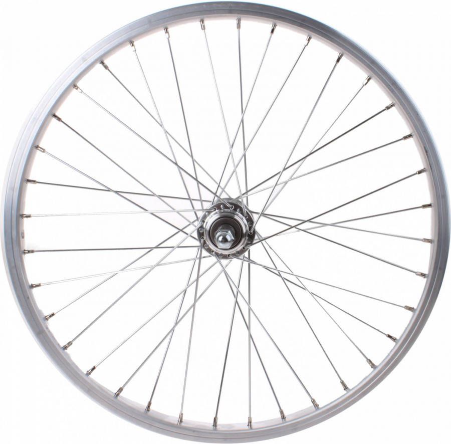 Roland Achterwiel 20 X 1.75 Inch Velgrem Aluminium Zilver