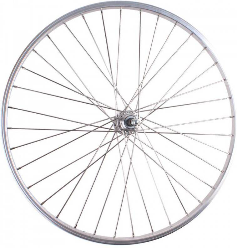 Roland Achterwiel 24 X 1 3/8 Inch Velgrem Pion 36g Zilver