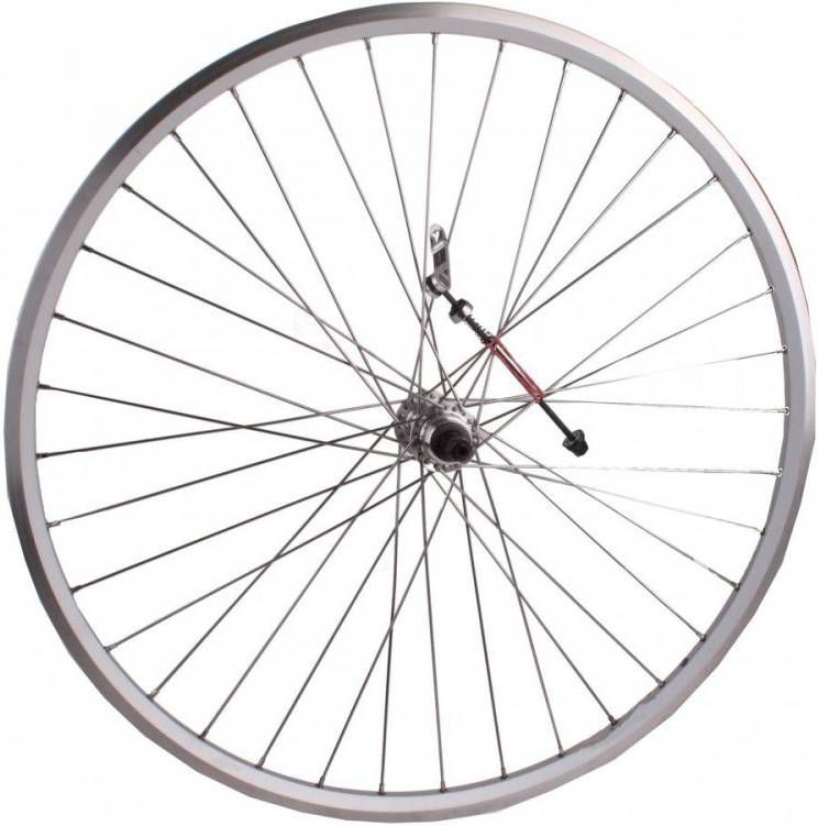 Roland Achterwiel 28 X 1 5/8 X 1 3/8 Velgrem Alu 36g Zilver