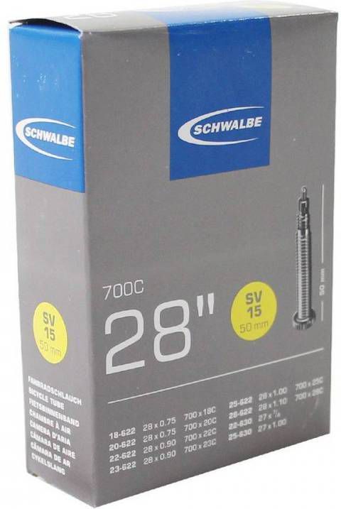 Schwalbe Binnenband 27/28 X 0.75/1.10(18/28 622/630)Fv 50 Mm