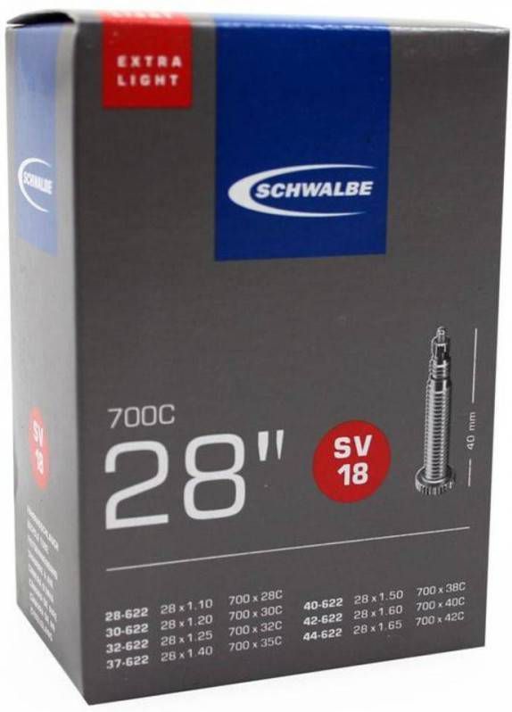 Schwalbe Binnenband 28 X 1.10/1.65(28/44 622)Fv 40 Mm