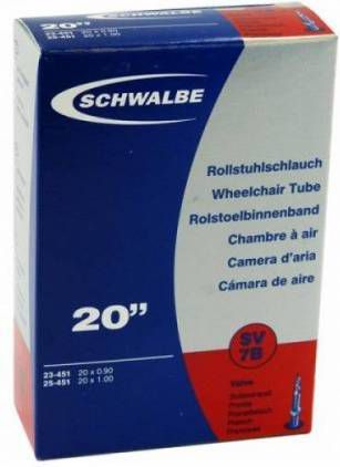 Schwalbe Binnenband Rolstoel 20 X 0.90/1.00(23/25 451)Fv 40 Mm