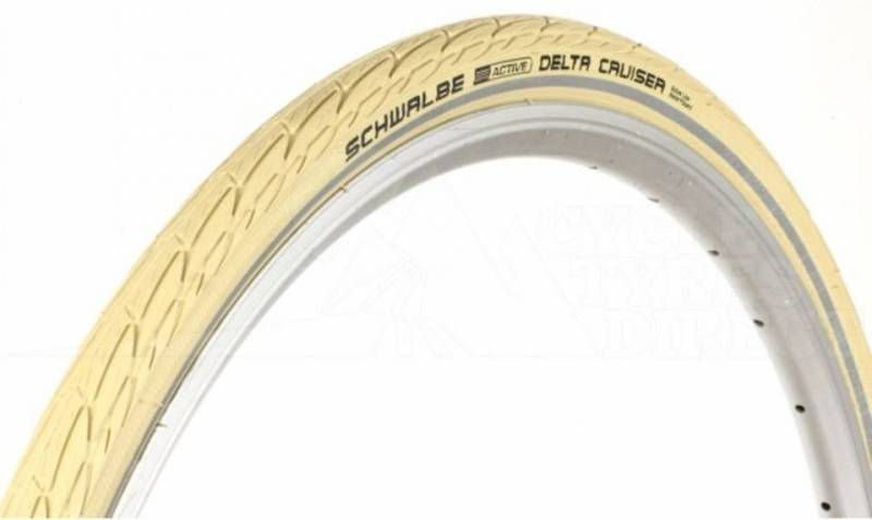 Schwalbe Buitenband Delta Cruiser 28 X 1/2(40 635)Beige