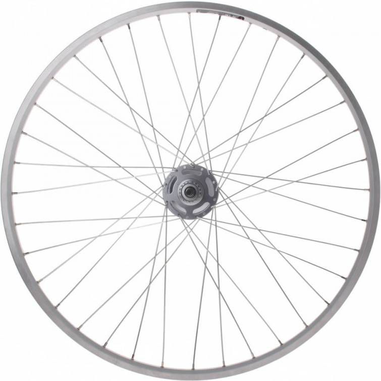 KGS Achterwiel 28 Inch Aluminium Rollerbrake Nexus 7 Zilver