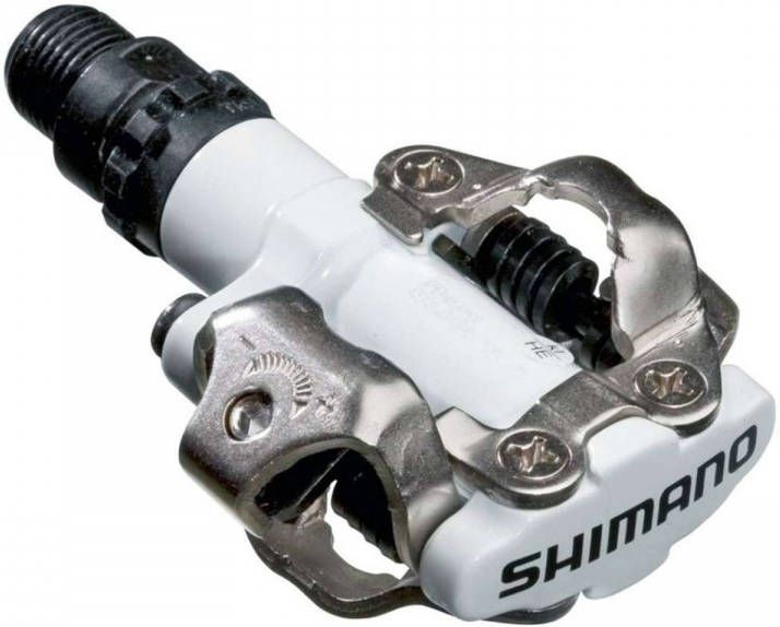 SHIMANO MTB-pedalen M520W wit MTB-sportpedalen, Fietsonderdelen