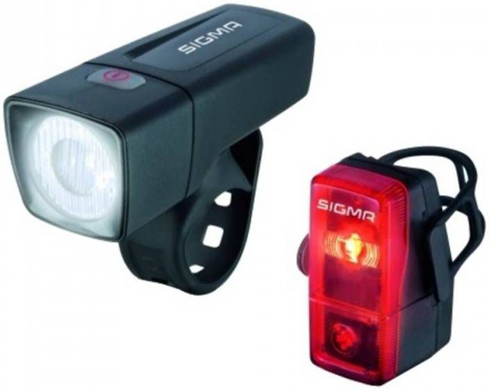 Sigma Sport SIMGA Verlichtingsset AURA 25 CUBIC, Fietslamp, Fietsverlichting