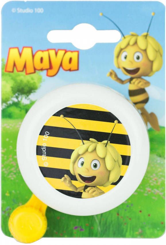 Studio 100 Fietsbel Maya De Bij Staal 55 Mm Wit