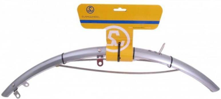 Sunnywheel Voorspatbord 28 Inch 50 Mm Zilver