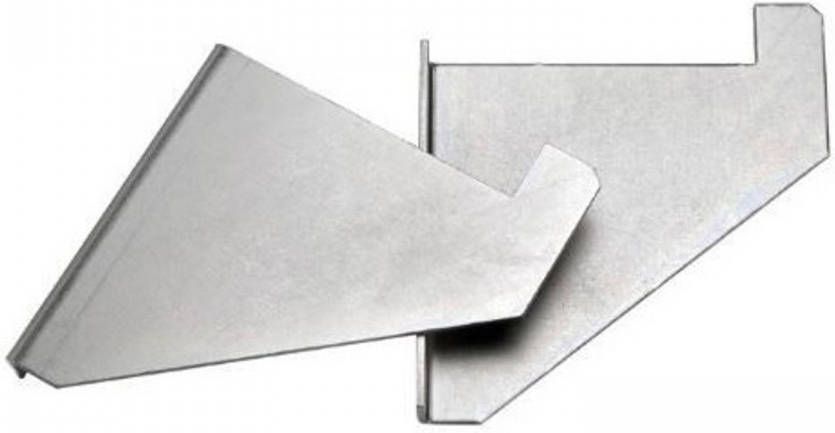 Twinny Load Muursteunen Voor Fietsendrager Zilver 2 Stuks