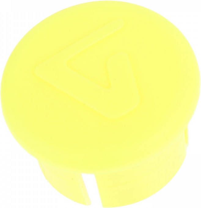 Velox Stuurdop 20 Mm Fluo Geel Per Stuk