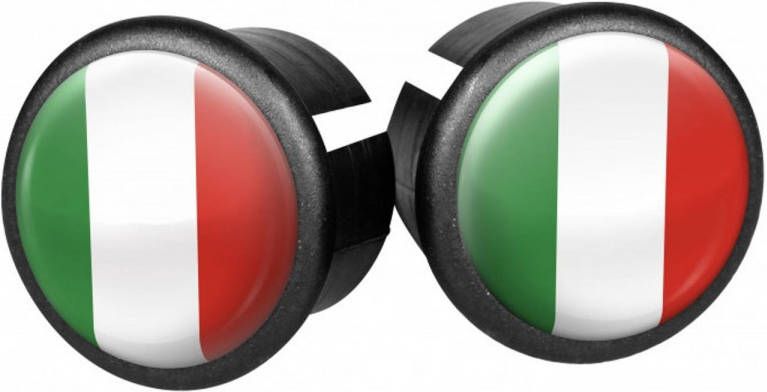 Velox Stuurdoppen Italië 20 Mm Groen/wit/rood