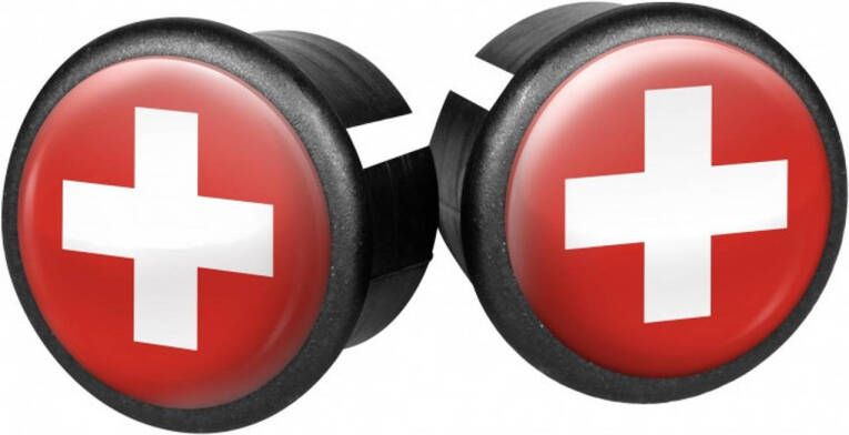 Velox Stuurdoppen Zwitserland 20 Mm Rood/wit