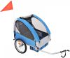 VidaXL Fietskar Voor Kinderen 30 Kg Grijs En Blauw online kopen