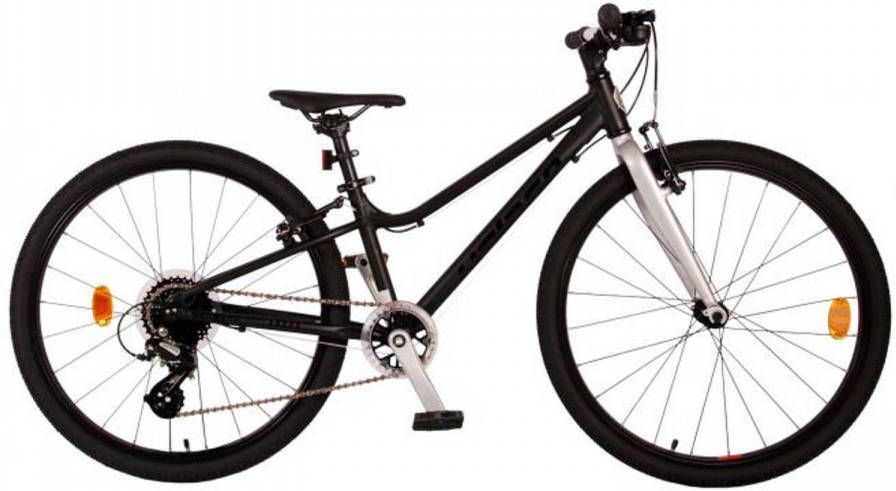 Volare Dynamic Kinderfiets Jongens 24 Inch Mat Zwart 8 Versnellingen Prime Collection