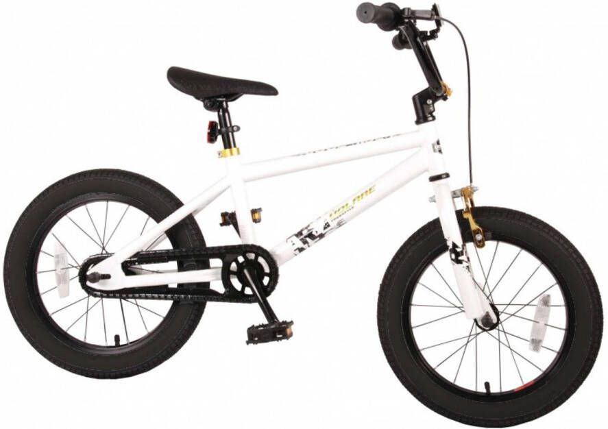 Volare Jongensfiets Cool Rider 16 Inch 25, 4 Cm Jongens Terugtraprem Wit
