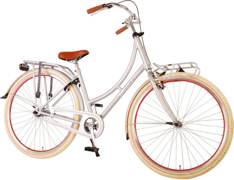 Volare Omafiets Classic Oma 28 Inch 51 Cm Dames Terugtraprem Zilver