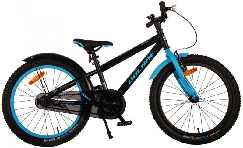 Volare Jongensfiets Rocky 20 Inch 26, 7 Cm Junior Terugtraprem Zwart/blauw
