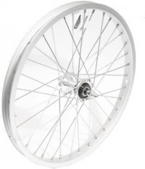 VWP Voorwiel 20 X 1.75 Im40 Rollerbrake Aluminium 36g Zilver