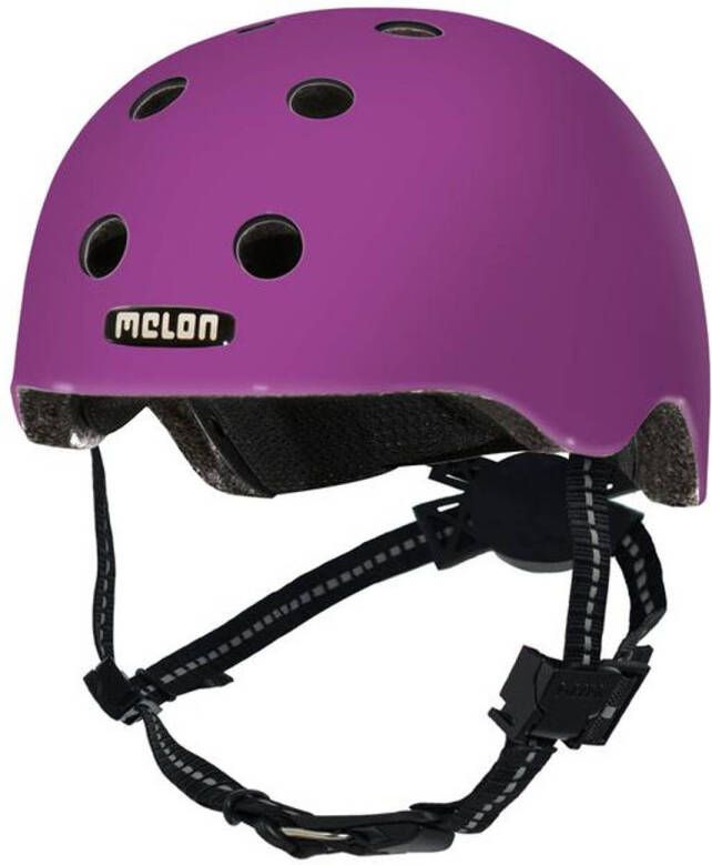 Fietsaccessoires Melon Fietshelm Rainbow Purp Junior Polycarbonaat Mt 44 50 Cm