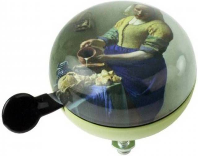 Widek Fietsbel Huishouden Groen 80 Mm