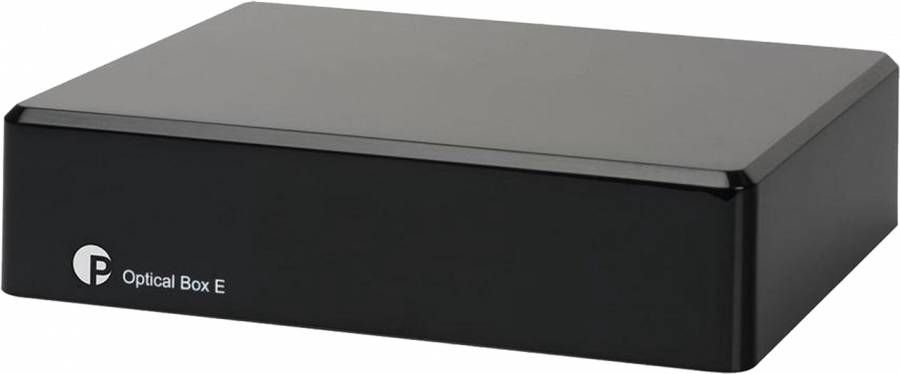 Pro-Ject Pro Ject Optical Box E Phono Voorversterker MM Optische uitgang Zwart